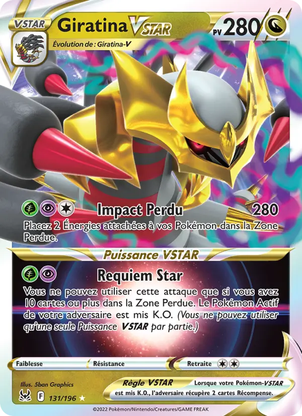 Giratina VSTAR #131 — Origine Perdue