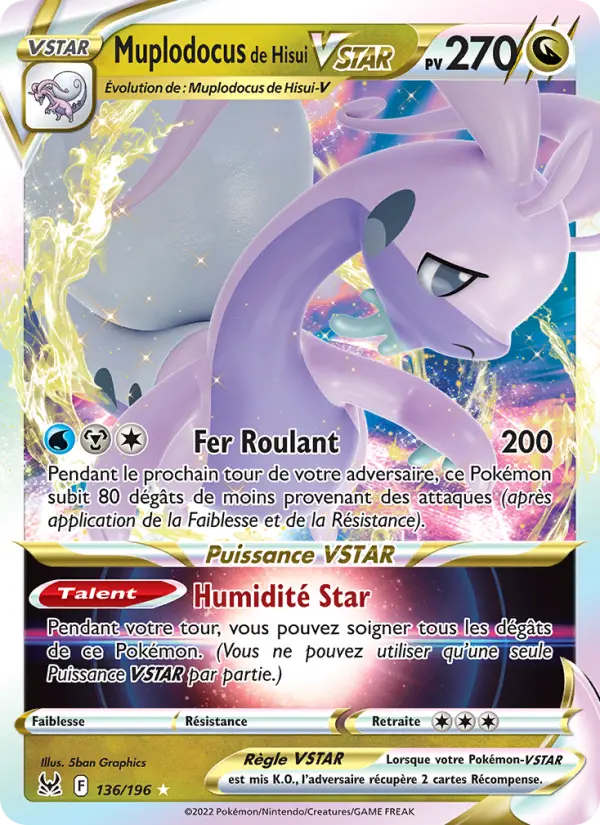 Muplodocus de Hisui VSTAR #136