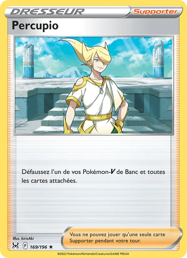 Percupio #169 — Origine Perdue (Reverse Holo)