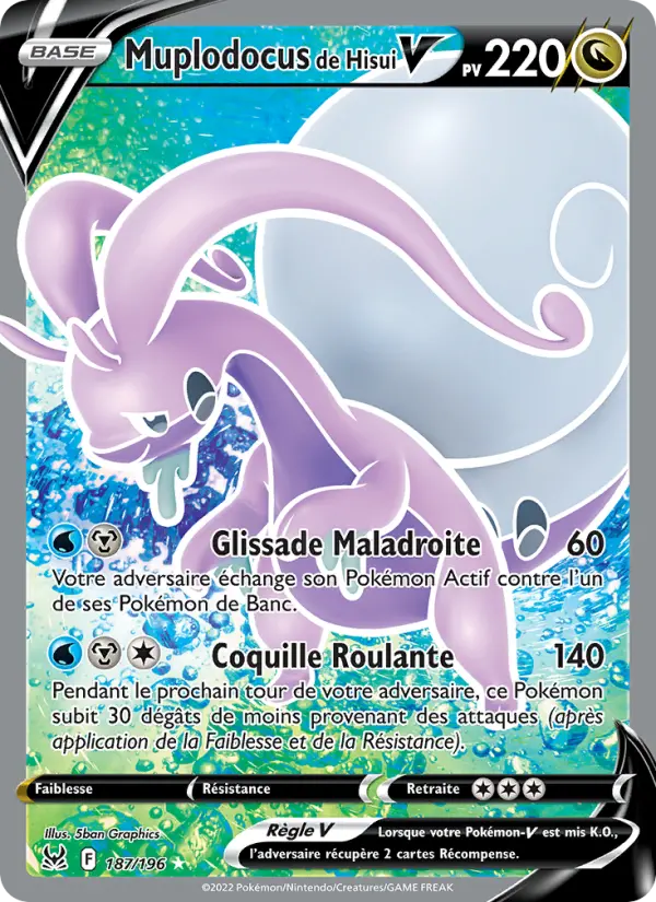 Muplodocus de Hisui V #187 — Origine Perdue