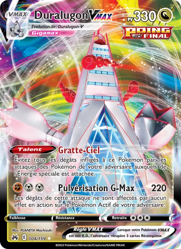Duraludon VMAX #104