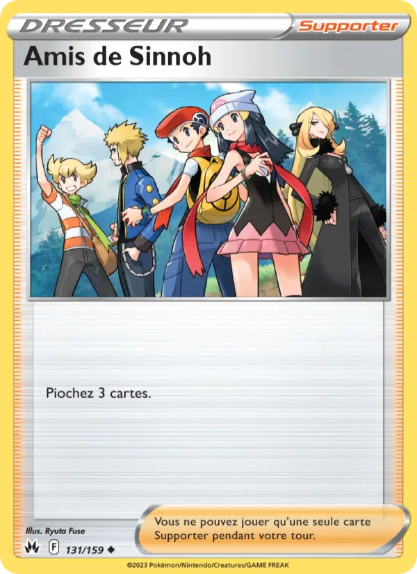 Amis de Sinnoh #131 — Zénith Suprême (Reverse Holo)