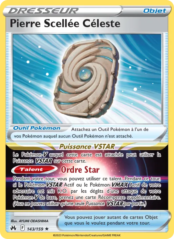 Pierre Scellée Céleste #143 — Zénith Suprême (Reverse Holo)