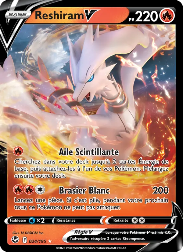 Reshiram V #024