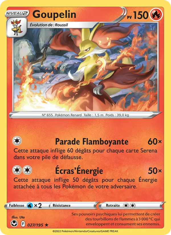 Goupelin #027 — Tempête Argentée (Reverse Holo)