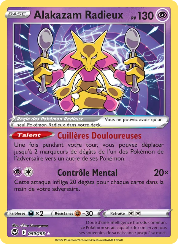 Alakazam Radieux #059 — Tempête Argentée