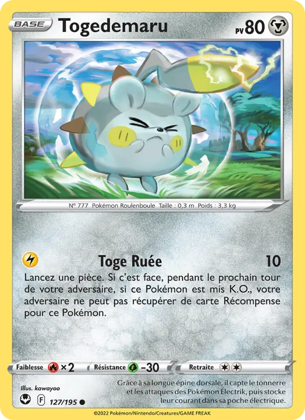 Togedemaru #127