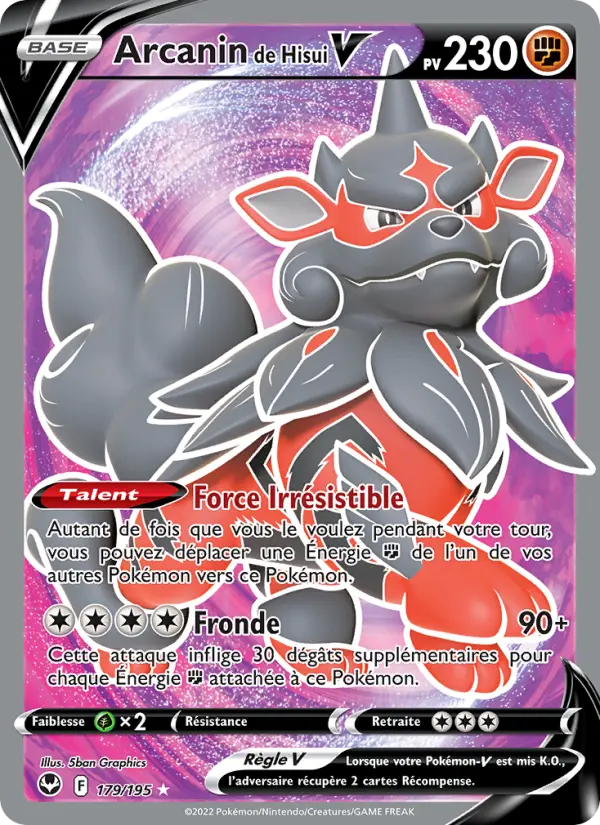 Arcanin de Hisui V #179