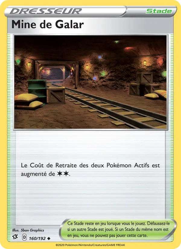 Mine de Galar #160 — Clash des Rebelles (Reverse Holo)