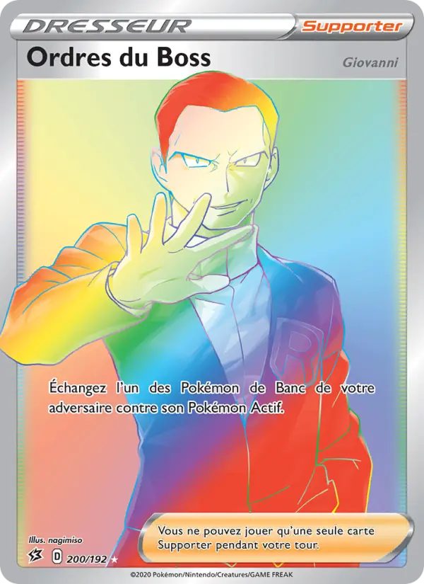 Ordres du Boss (Giovanni) #200