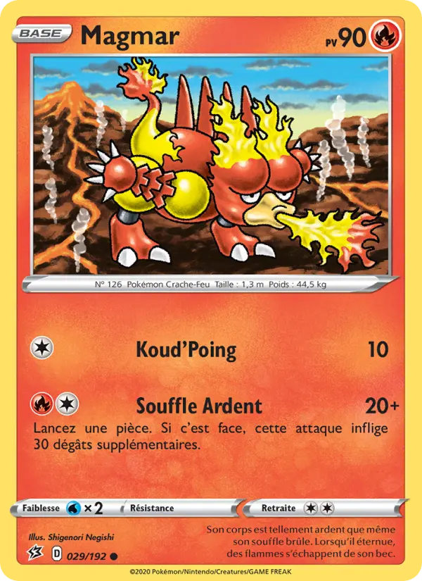 Magmar #29 — Clash des Rebelles (Reverse Holo)