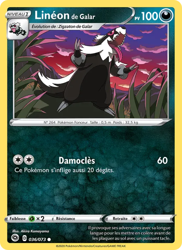 Galarian Linoone #36