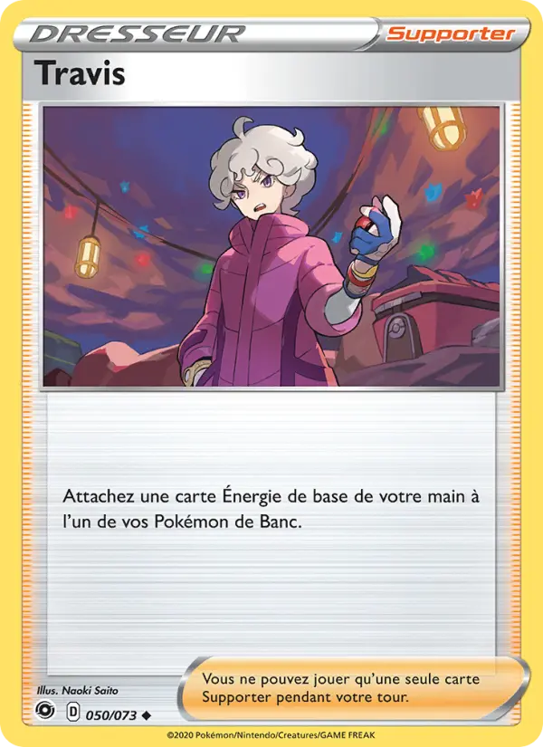 Travis #50 — La Voie du Maître (Reverse Holo)