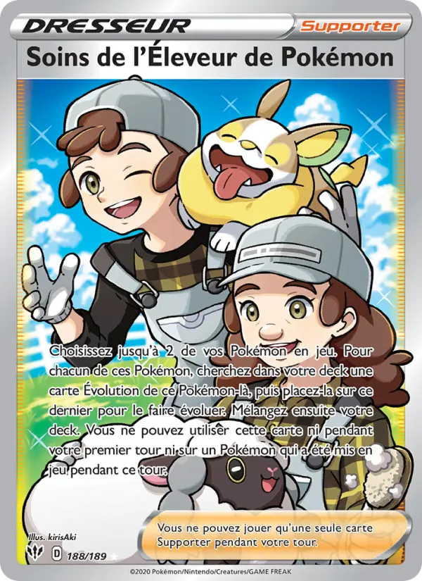 Soins de l'Éleveur de Pokémon #188