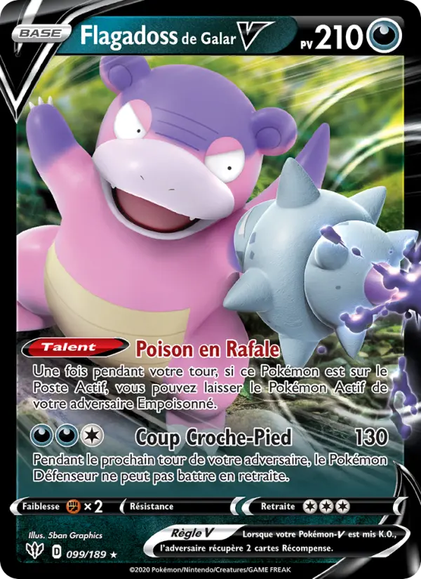Flagadoss de Galar V #99 — Ténèbres Embrasées