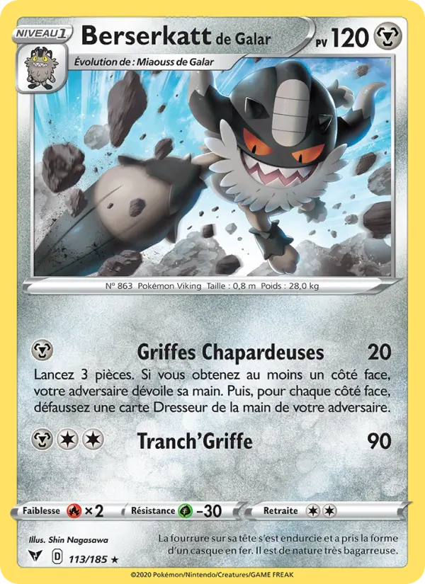 Berserkatt de Galar #113