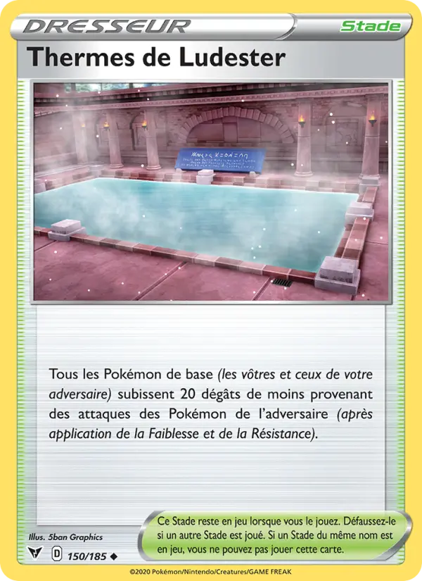 Thermes de Ludester #150 — Voltage Éclatant (Reverse Holo)