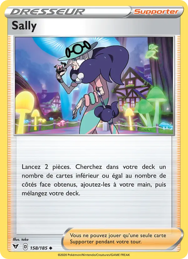Sally #158 — Voltage Éclatant (Reverse Holo)