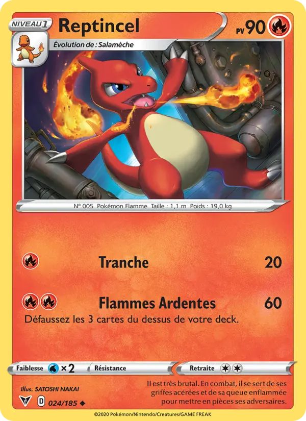 Reptincel #24 — Voltage Éclatant (Reverse Holo)