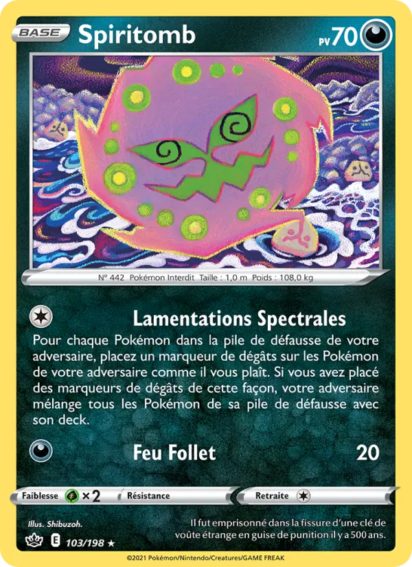 Spiritomb #103