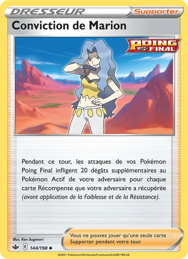Conviction de Marion #144