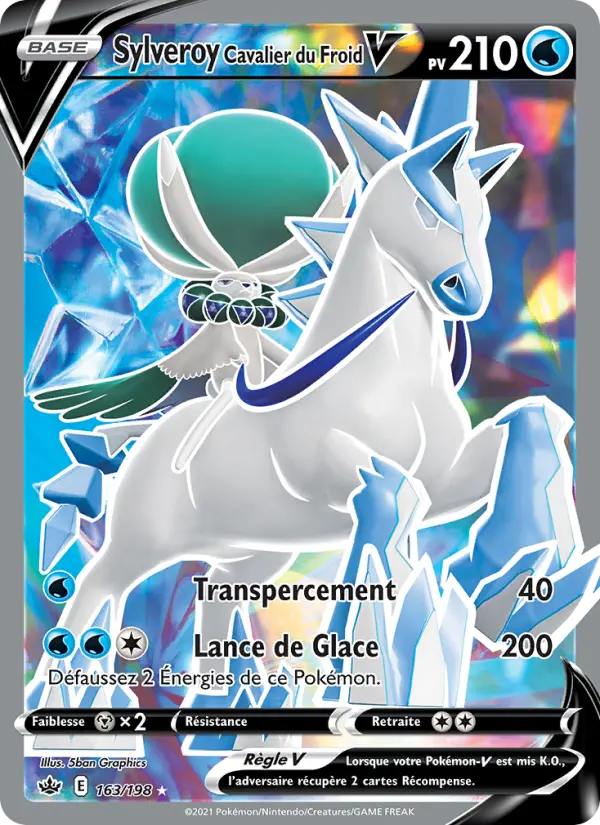Ice Rider Calyrex V #163