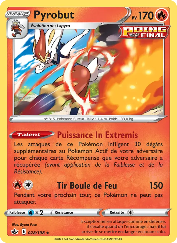 Cinderace #028