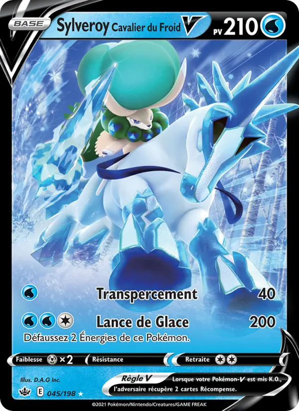 Ice Rider Calyrex V #045