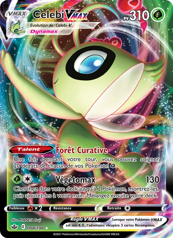 Celebi VMAX #008 — Règne de Glace