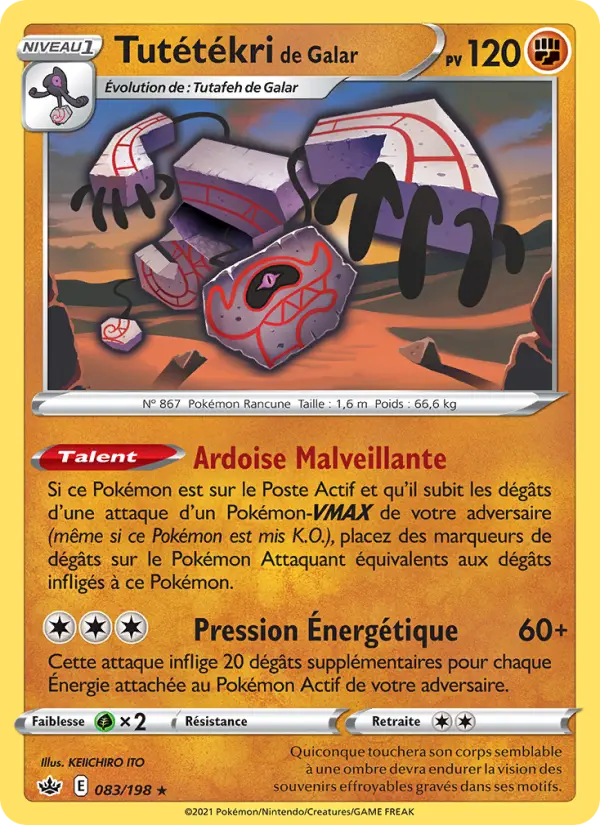 Galarian Runerigus #083