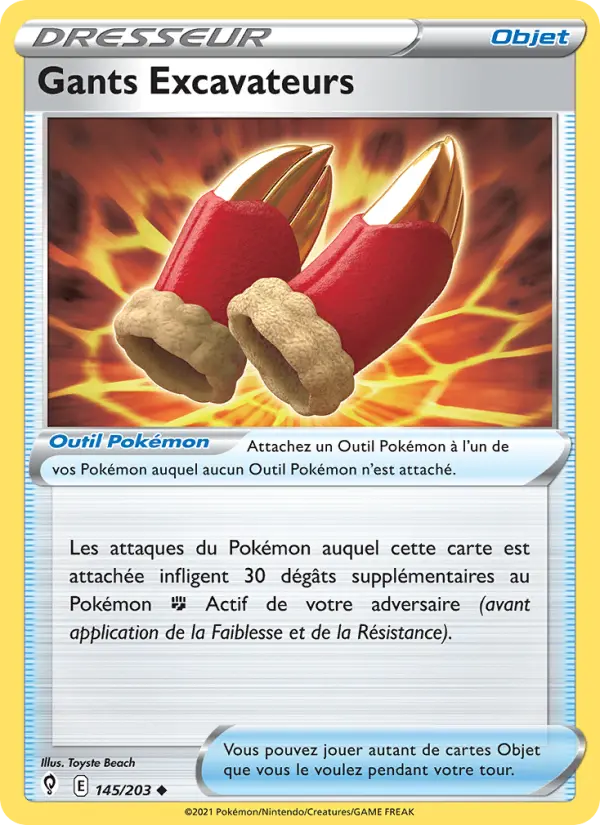 Gants Excavateurs #145 — Évolution Céleste