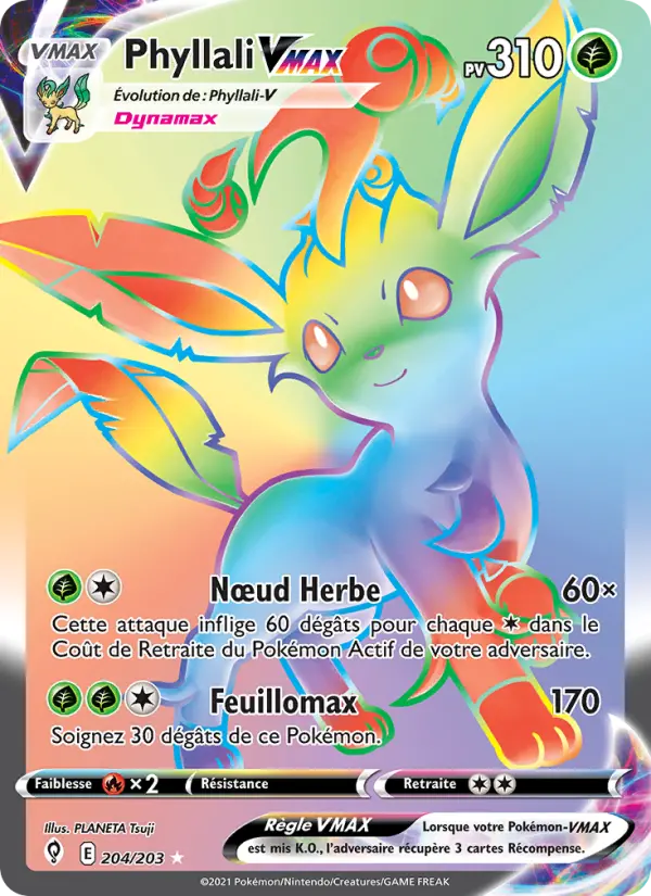Leafeon VMAX #204