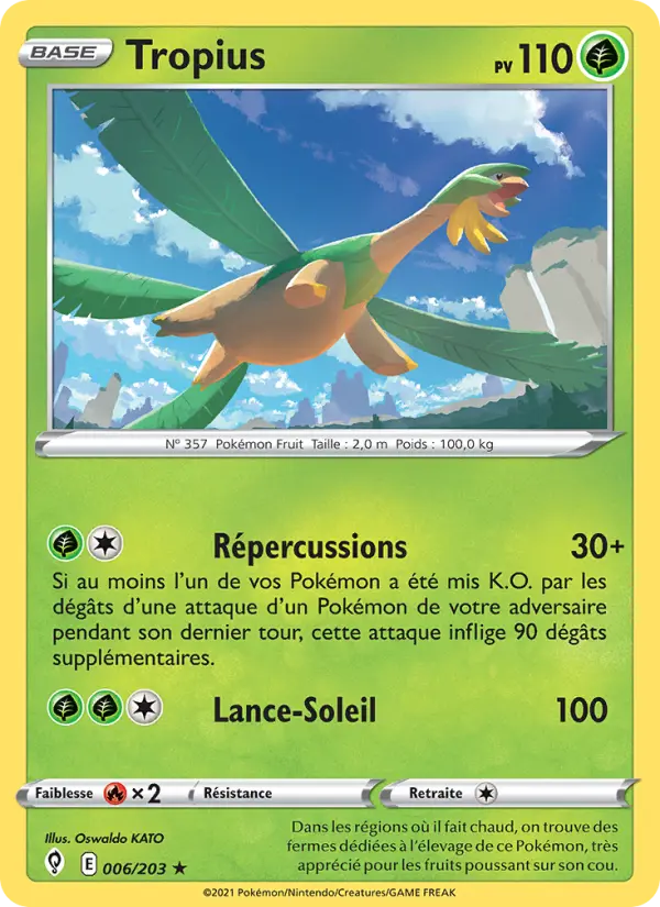 Tropius δ #006