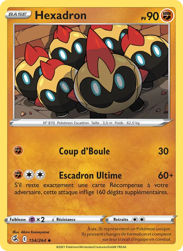 Hexadron #154 — Poing de Fusion
