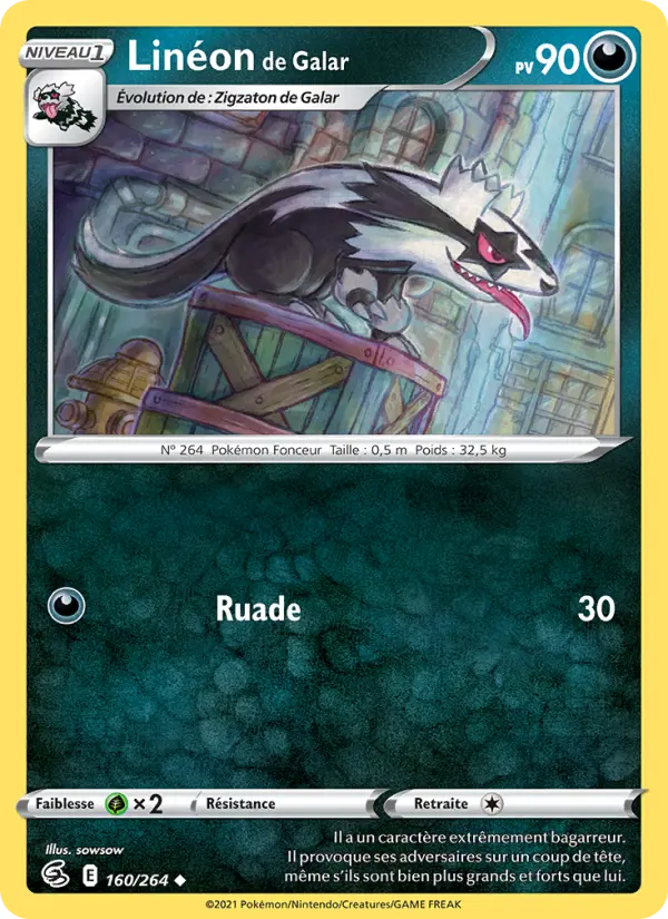 Galarian Linoone #160