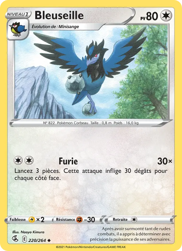Bleuseille #220 — Poing de Fusion (Reverse Holo)