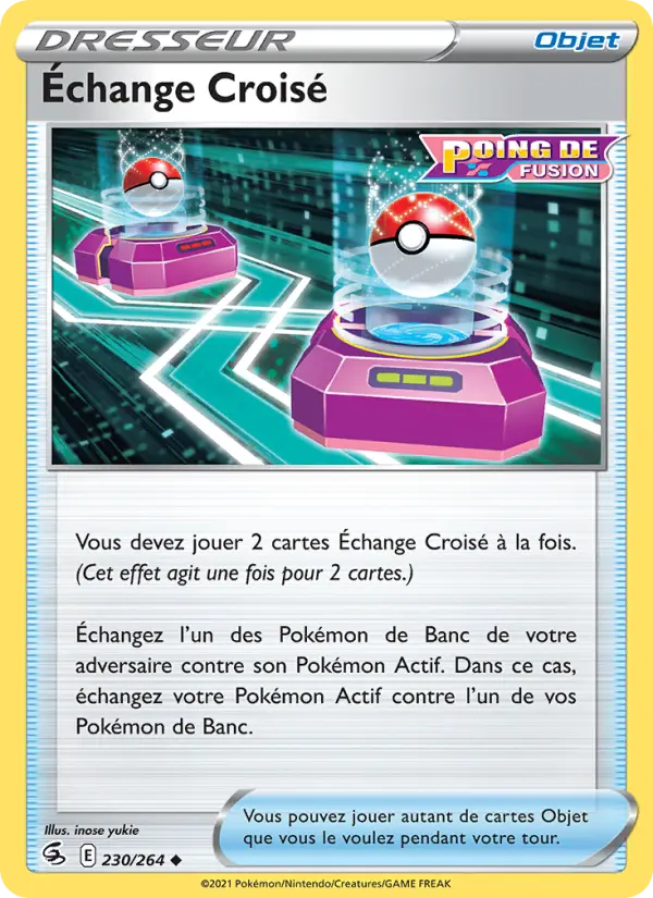 Échange Croisé #230 — Poing de Fusion