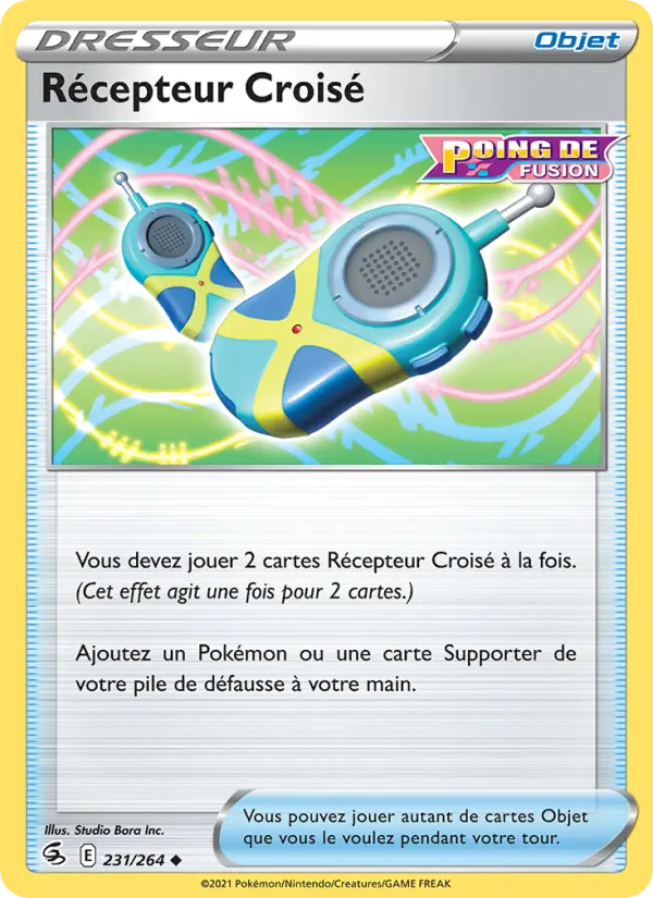 Récepteur Croisé #231 — Poing de Fusion