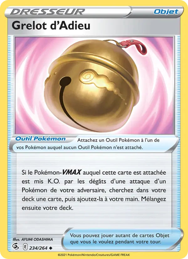 Grelot d'Adieu #234 — Poing de Fusion (Reverse Holo)