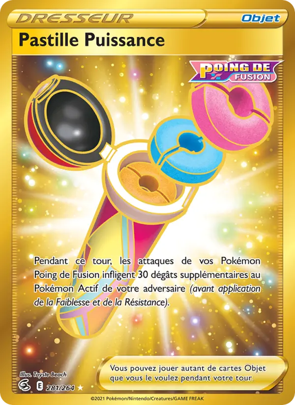 Pastille Puissance #281 — Poing de Fusion