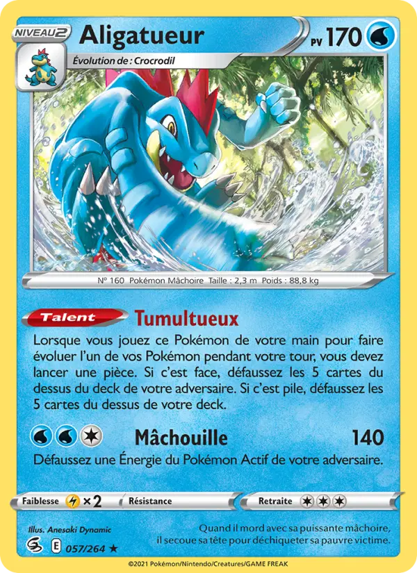 Aligatueur δ #057