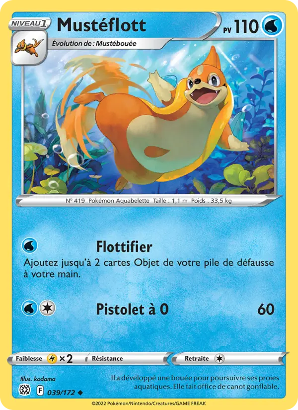 Mustéflott #039