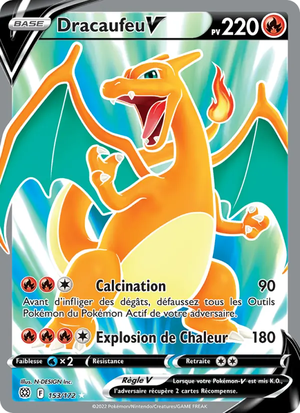 Dracaufeu V #153