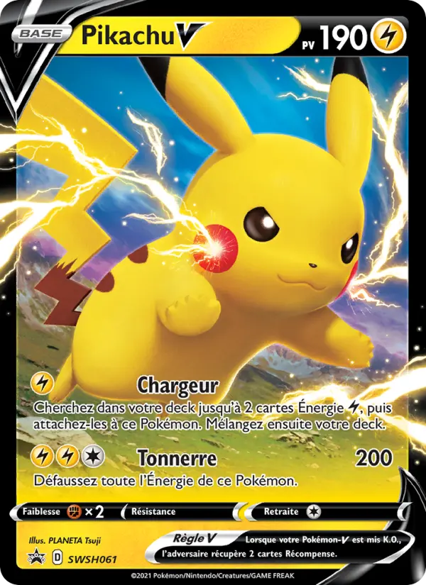 Pikachu V #061