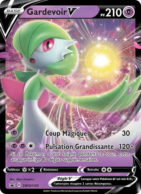 Gardevoir V #105 — Promo SWSH