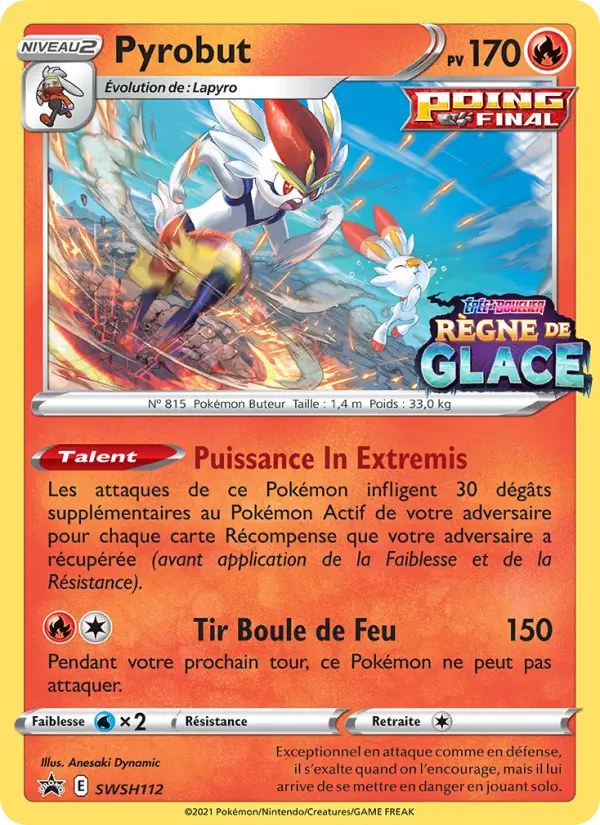 Cinderace #112