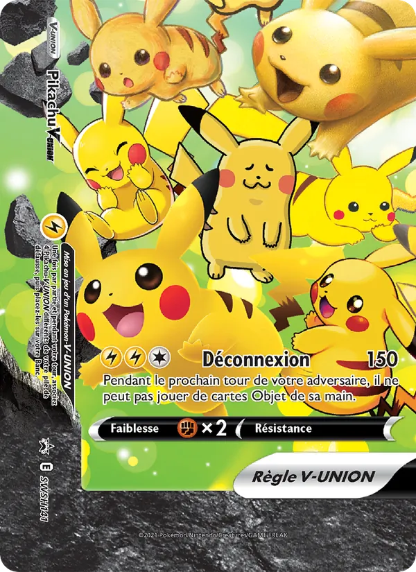 Pikachu V-UNION #141