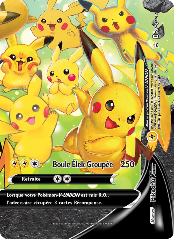 Pikachu V-UNION #142