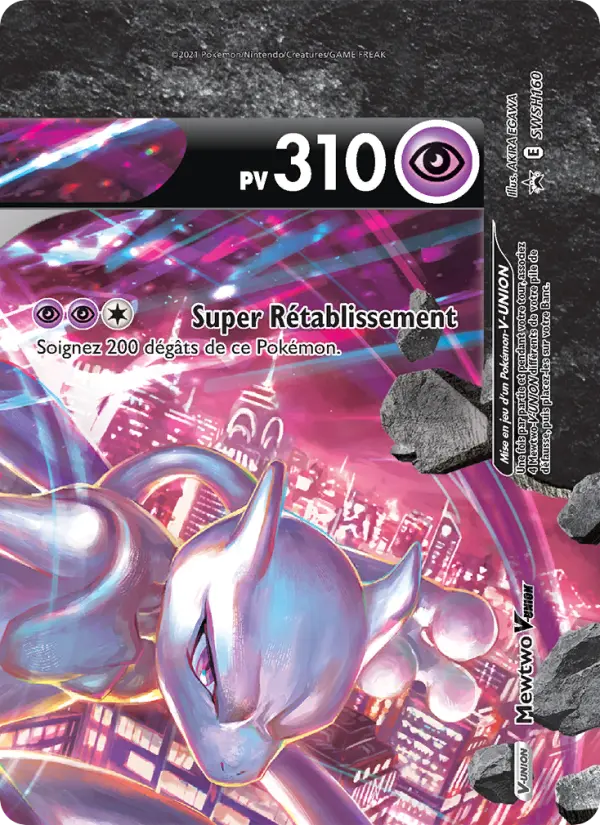 Mewtwo V-UNION #160