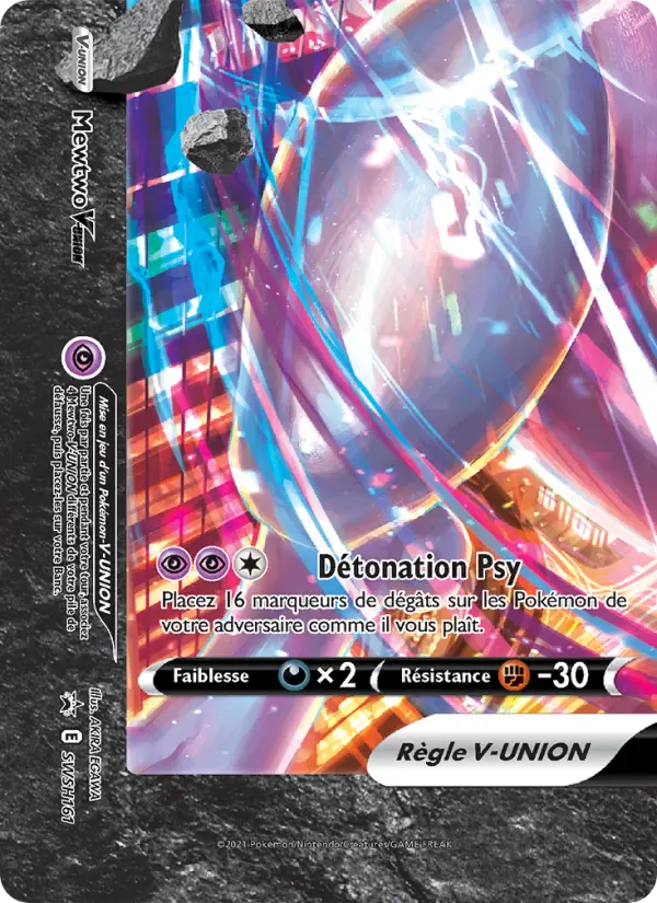 Mewtwo V-UNION #161